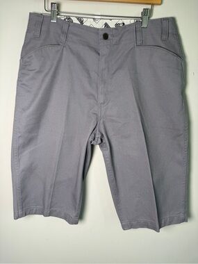 BEN DAVIS | Light Grey Original Shorts, Men’s 34 Workwear Skate Casual